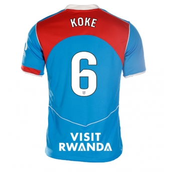 Billige Fotballdrakt Atletico Madrid Koke #6 Replika Tredjedrakt Dame 2025-26 Kortermet